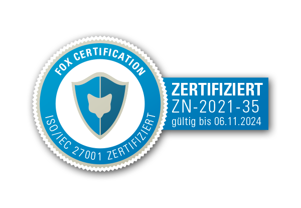  ISO-Zertifizierung (27001) Badge